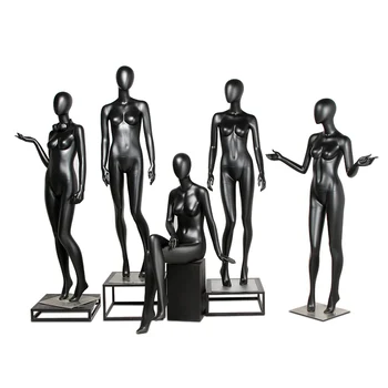 Modna Črna Barva Ženski Manekenka Žensk Model Za Celotno Telo, Na Prodajo